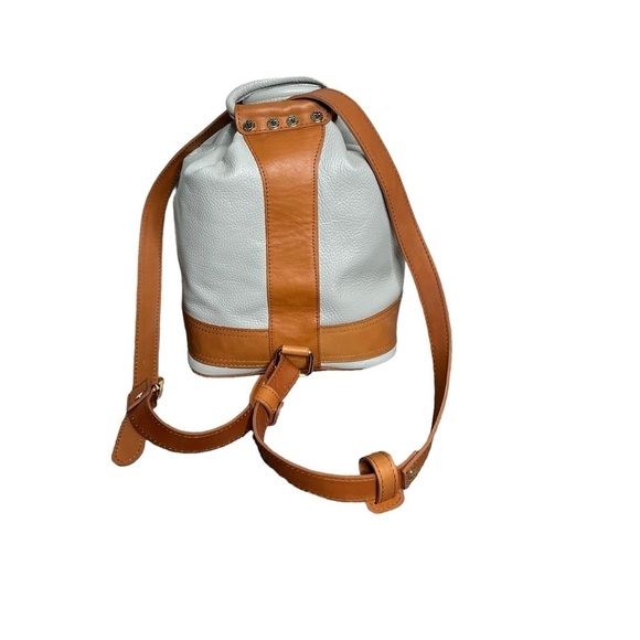 Valentina Leather Convertible Shoulder Bag Backpack
Bucket Bag Handbag